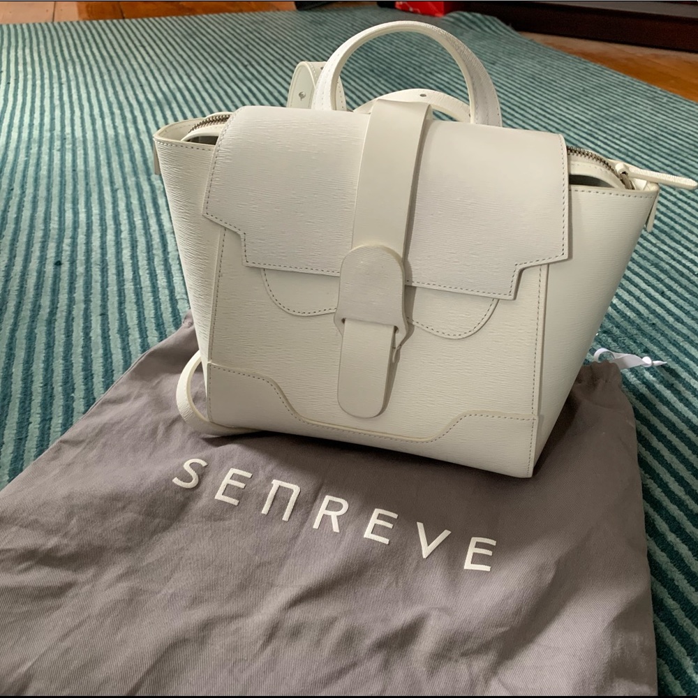 Senreve mini maestra in white/cream authentic small size